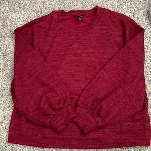 New without tags size medium SHEIN maroon heather sweater